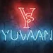 Custom Neon | YUVAAN Name LED Neon Sign | Personalized Wall Light for Home & Events | Energy-Efficient Design | 16x24 Size | Red & Blue 1