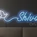 Custom Neon | Custom Neon Sign |Shiva with Dove Personalized | 9x24 1
