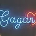 Custom Neon | Custom Neon Sign | Gagan with Heart Personalized | 11x24 1