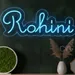 Custom Neon | Custom Name Neon Sign | Rohini Personalized | 8x21 2