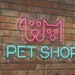 13x24 Pet Shop Neon Sign – Dog & Cat Faces with PET SHOP Text – LED Neon Wall Light for Pet Stores, Grooming Salons, Veterinary Clinics, Animal Lovers, and Pet-Friendly Home or Business Decor 1