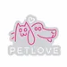 Custom Neon | PETLOVE Neon Sign | Pink and White | 17x22 3