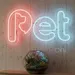 Custom Neon | Pet Neon Sign | Red, Blue | 13x23 1