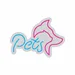 Custom Neon | Pets Neon Sign | Blue,Pink | 16x22 3