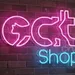 Bright 17x23 Cat Shop LED Neon Sign – Pink Cat Outline & Blue Shop Text – Modern Wall Decor for Cat Stores, Pet Boutiques, Grooming Salons, Veterinary Clinics, and Animal Lovers 1