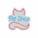 Custom Neon | Pet Shop Neon Sign 18x18 Inch | Blue and Red 3