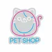 Custom Neon | Pet Shop Neon Sign 21x20 Inch | Pink & Blue 3