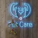 Custom Neon | Pet Care Neon Sign 21x22 Inch | Blue 2
