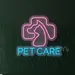 Custom Neon | Pet Care Neon Sign 19x21 Inch | Pink 2