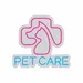 Custom Neon | Pet Care Neon Sign 19x21 Inch | Pink 3