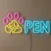 Custom Neon | Pet Open LED Neon Sign | 12x24 1