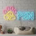 Custom Neon | Pet Open LED Neon Sign | 12x24 2