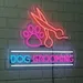 Custom Neon | Dog Grooming Neon Sign with Paw and Scissors | 21x14 | Multicolor (Blue, Pink, Red) 2