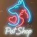 Custom Neon | Pet Shop Neon Sign | 21x15 1