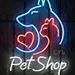 Custom Neon | Pet Shop Neon Sign | 21x15 2