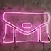 Custom Neon | Envelope Clutch Handbag Neon Sign | 14x23 Inch 2