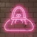Custom Neon | Handbag Shape Neon Sign | Pink | 21x24 | Pink 1